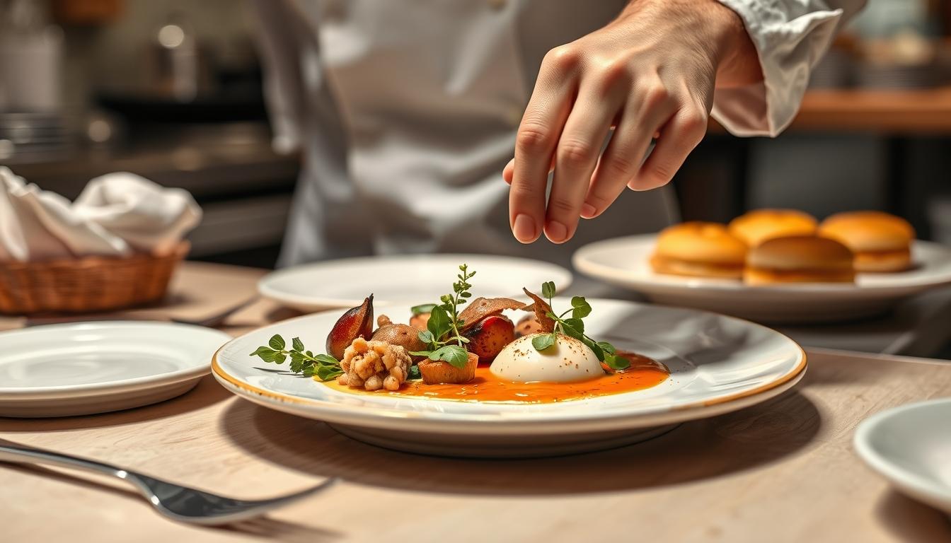 Fresh seasonal cooking dish