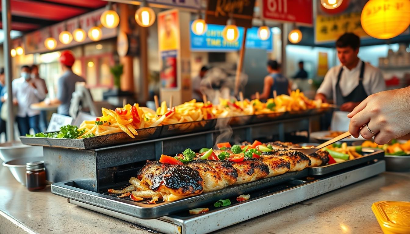 Healthy home cooking bowl